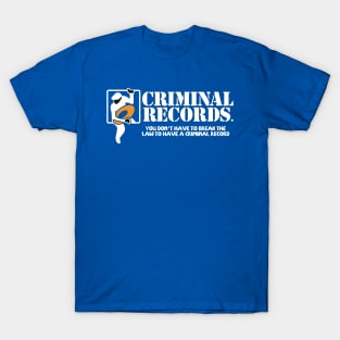 Criminal Records Logo T-Shirt